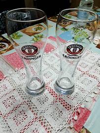 BICCHIERI DA BIRRA "ERDINGER" 