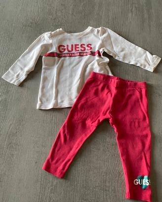 Maglietta e leggins bimba Guess