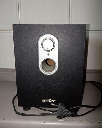 Subwoofer della Kraun, Sistema audio alta qualità