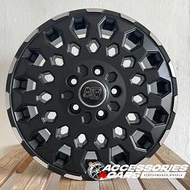 4 Cerchi MSW 99 da 17 per VW T6 T7 Jeep Wrangler