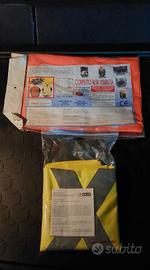 Set 2 Gilet alta visibilità con Bande Rifrangenti