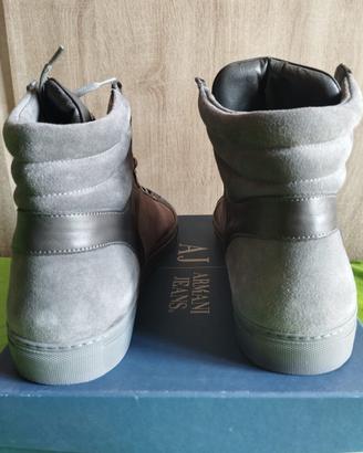 Sneakers Armani Jeans Grigie Tg 46