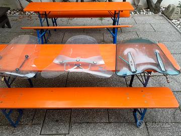 3 parabrezza per motorino scooter