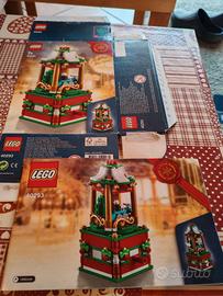 lego 40293 Christmas carosello 