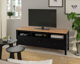 Mobile TV, marrone-nero/marrone chiaro, 148x47x57