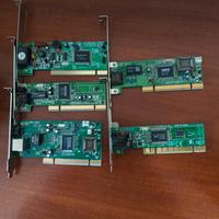 schede di rete vintage