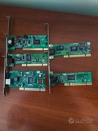 schede di rete vintage