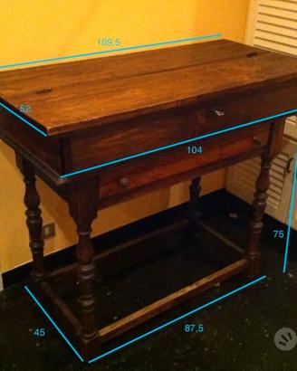 Scrittoio in arte povera