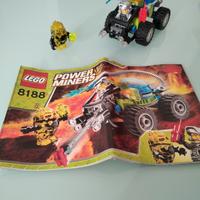 Set lego power miners 8188 completo con figure e i