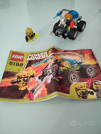 Set lego power miners 8188 completo con figure e i