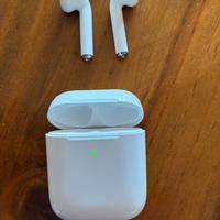 Airpods 2 con custodia LEGGERE DESCRIZIONE