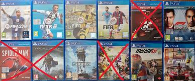 🎮 8 giochi playstation 4 e 1 gioco playstation 5