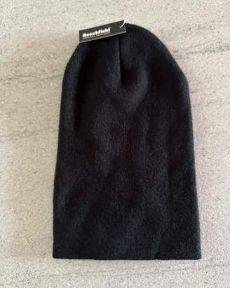Cappellino lana nero bimbo