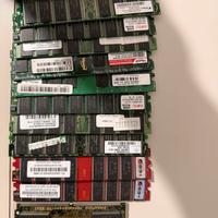 Lotto ddr1 memorie ram varie dimensioni