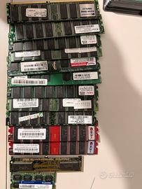 Lotto ddr1 memorie ram varie dimensioni