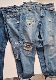Jeans firmati ragazza