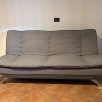 Divano letto grigio moderno – clic-clac – 190×120