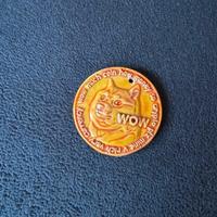 Moneta Dogecoin – Portachiavi “To the Moon"