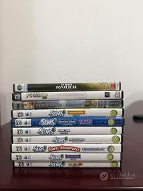 Lotto 10 giochi PC - Sims 3 collection e altri