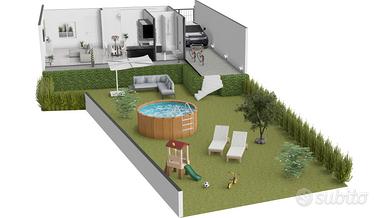 Villetta con ampio giardino