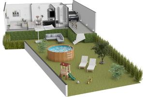 Villetta con ampio giardino