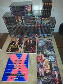 Lotto The X-Files 53 Dvd 9 Stagioni + Libri + Vhs.