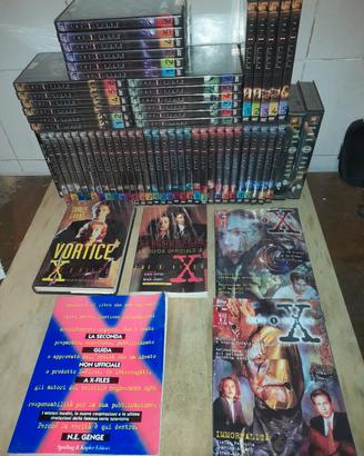 Lotto The X-Files 53 Dvd 9 Stagioni + Libri + Vhs.