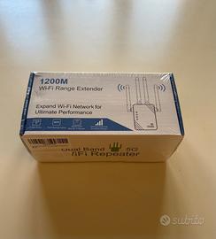 Ripetitore wifi 1200M con 4 antenne