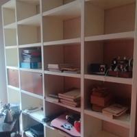 Libreria colore bianco e ciliegio di qualità