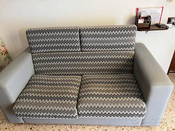 Divano 2 posti, fantasia Missoni