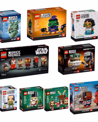 LEGO 75317 Brickheadz 40676 40668 40552 40272