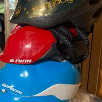 4 Caschi bici  15 euro da xs a small