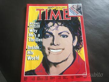 Il 1984 di Jacko: Rivista TIME Originale degli ‘80