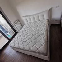 Letto contenitore con materasso memory