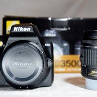 Nikon D3500 Bluetooth + Obiettivo Nikon 18-55 AF-P