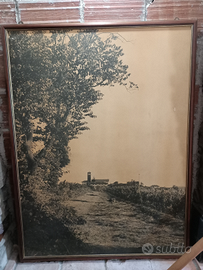 Grande quadro gigantografia vintage