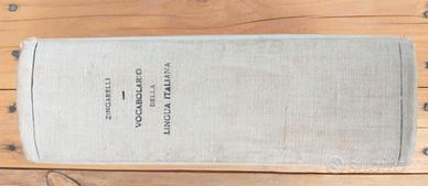 Vocabolario della lingua italiana 1935 Zanichelli