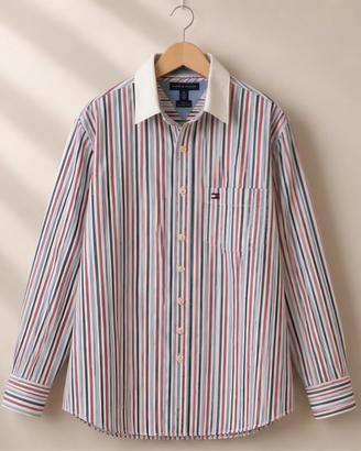 Camicia Tommy Hilfiger Uomo XL Rigata