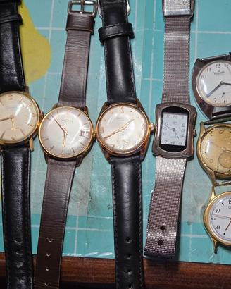 lotto di n. 10 orologi funzionanti vintage