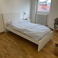 Letto singolo 90x200 senza materasso doghe legno