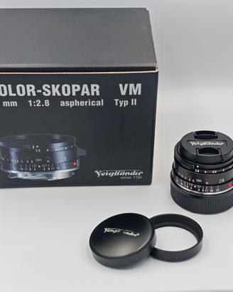 Voigtlander Color-Skopar 28 mm f2.8 Typ II