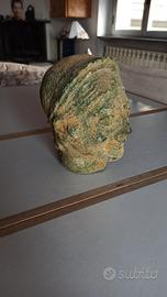 testa in bronzo etrusca