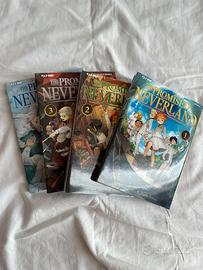 The Promised Neverland vol. 1-4