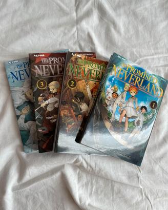 The Promised Neverland vol. 1-4