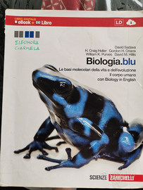 Libro biologia blu