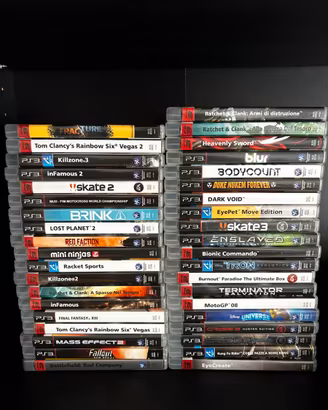 Lotto giochi Ps3 -  Completi