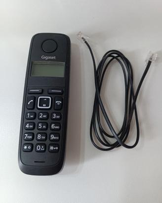 Gigaset - A116 - Telefono Cordless - Nero