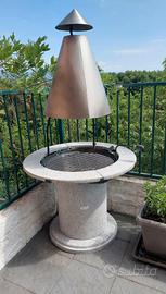 Barbecue Palazzetti in muratura rotondo 