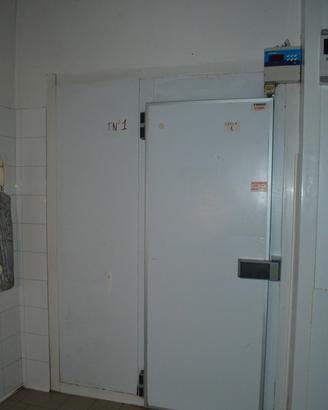 Cella frigorifera professionale completa - porta +