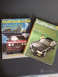 riviste quattroruote anni 80/90